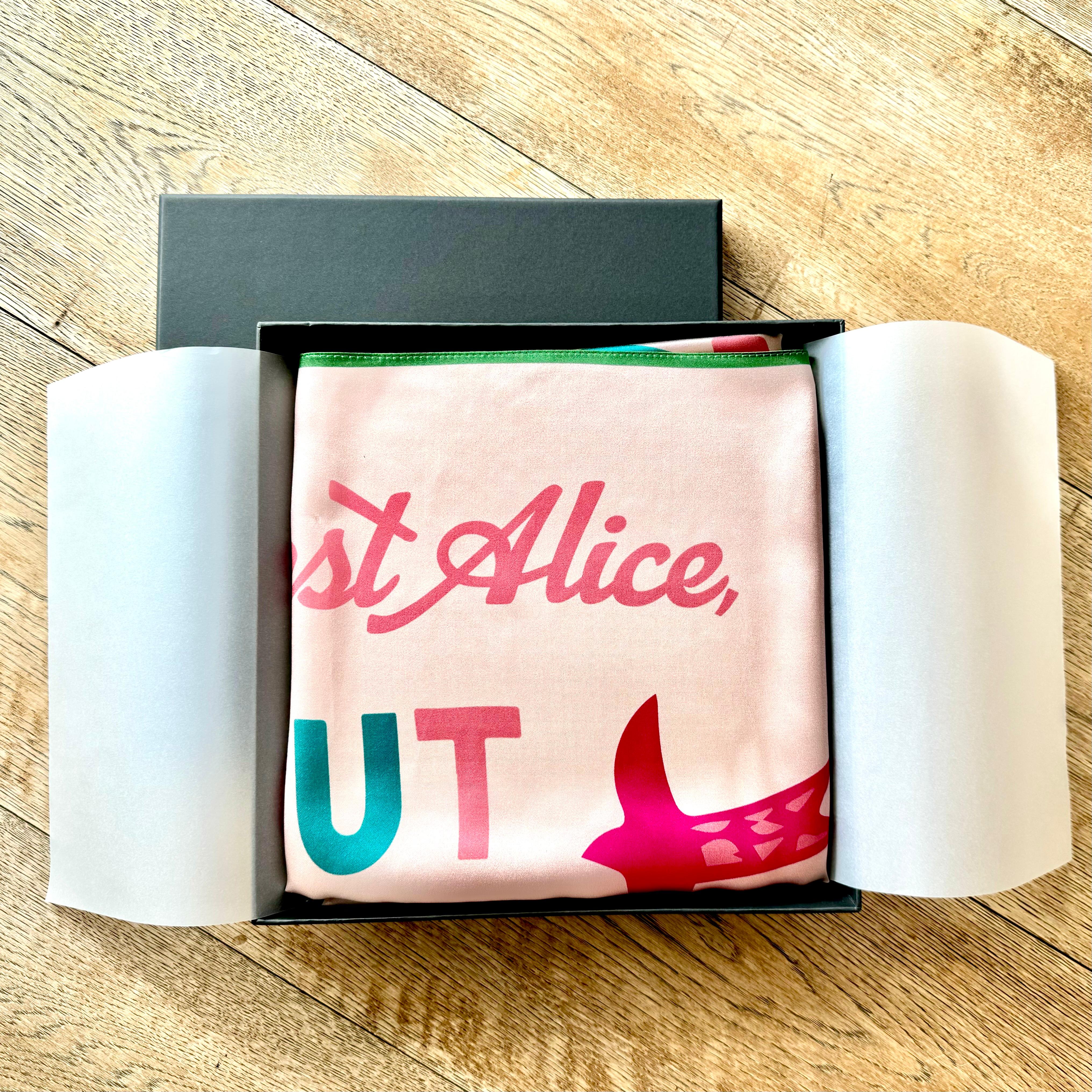 You are Our's Silk Scarf