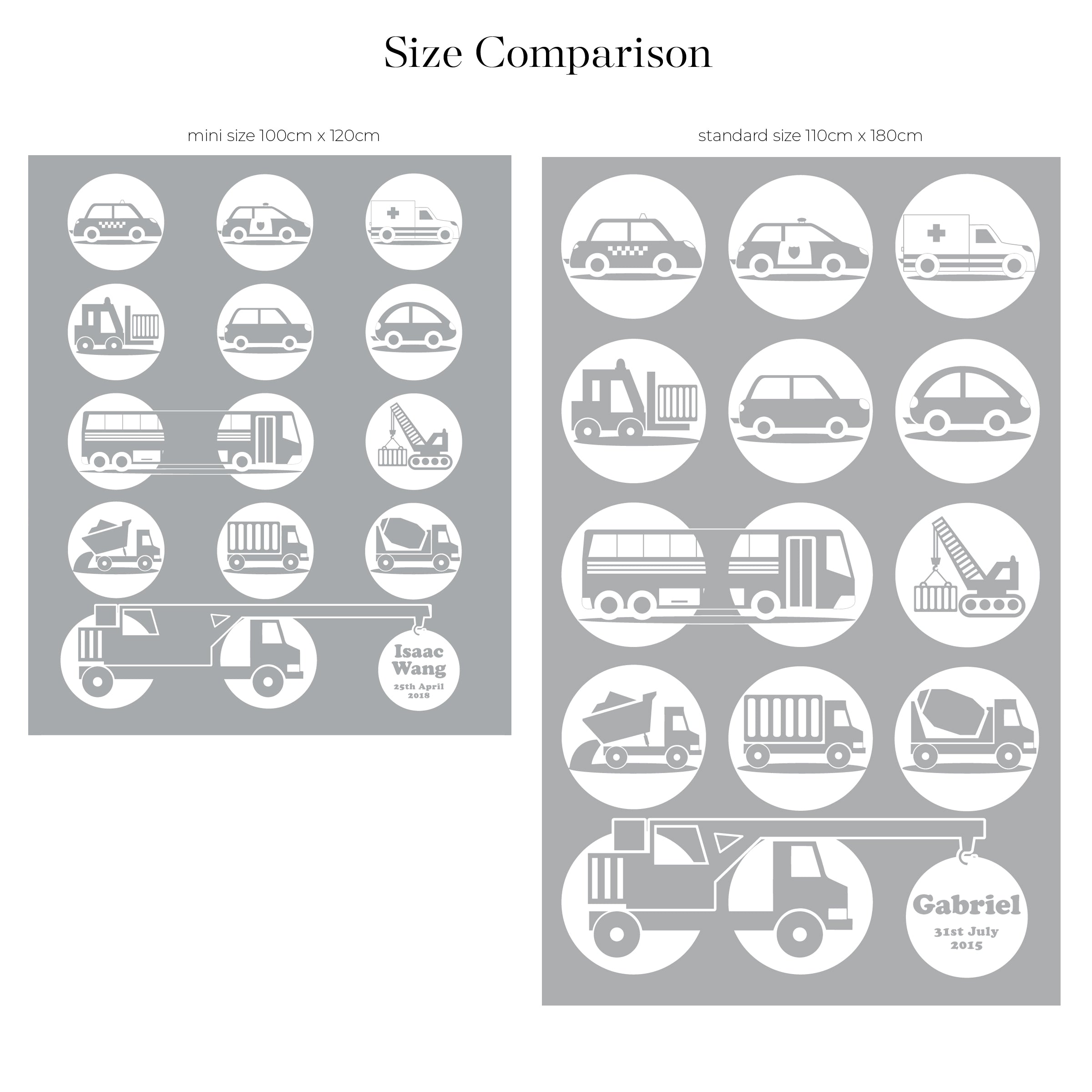 Cars and Trucks Blanket