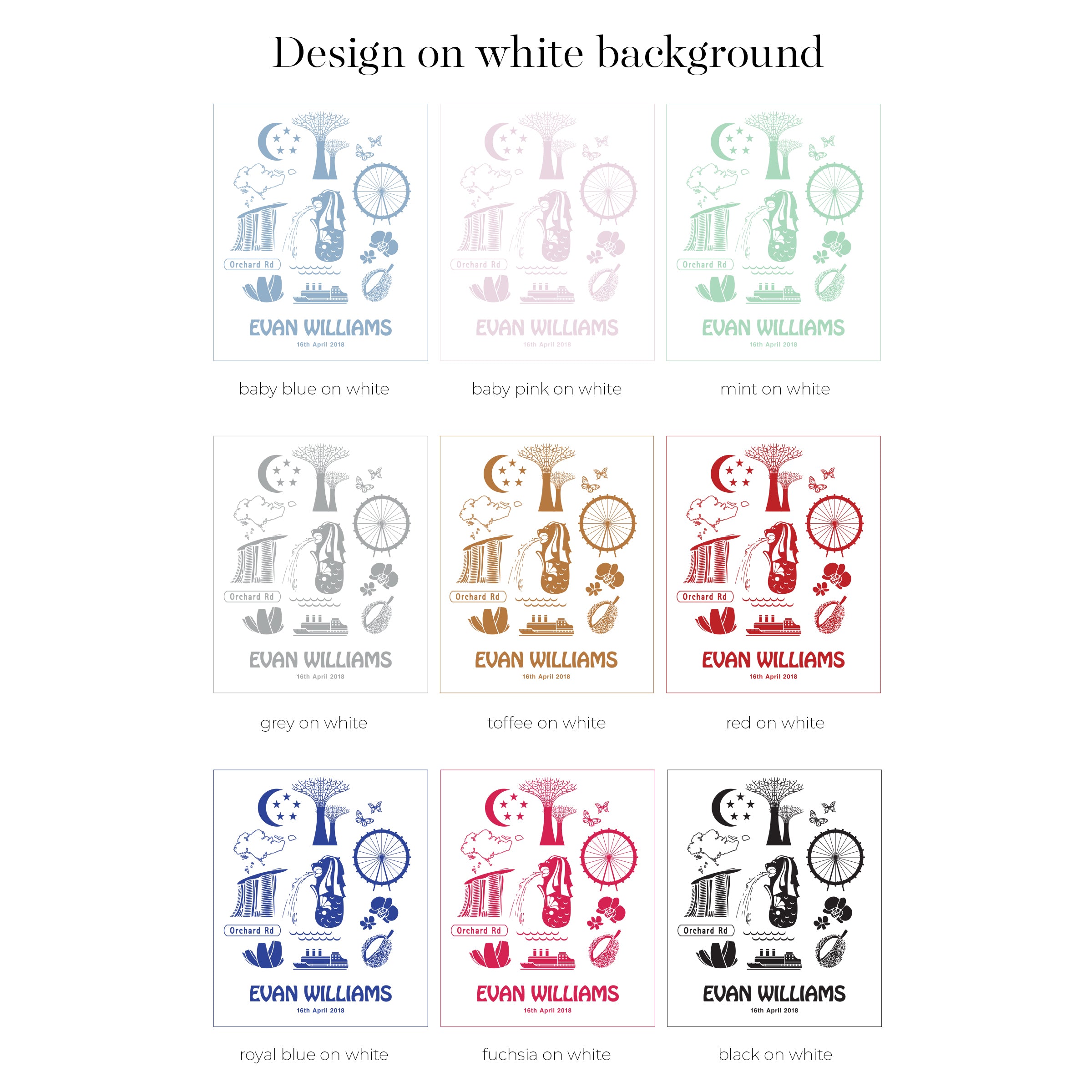 Singapore Love Blanket