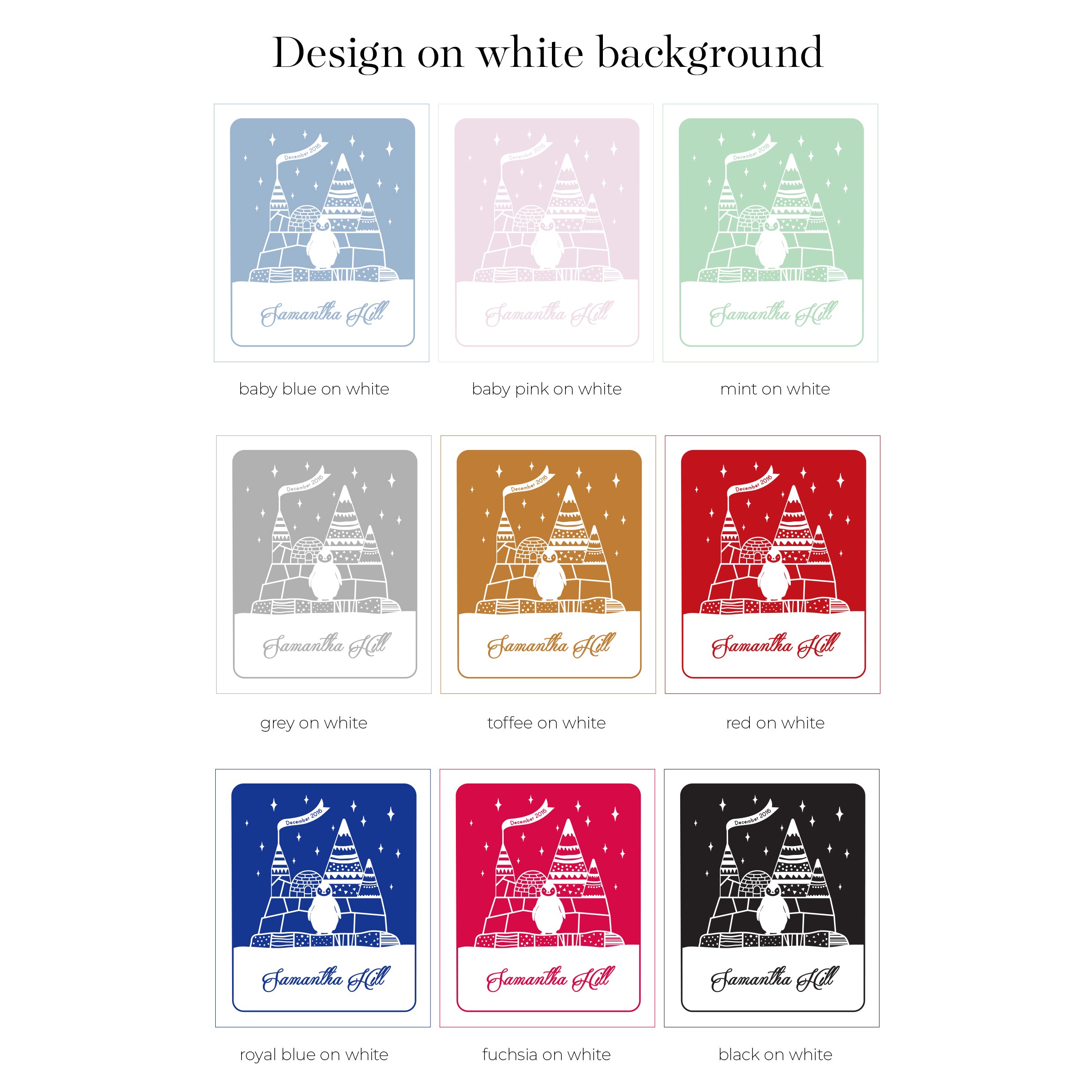 Penguin Island Blanket