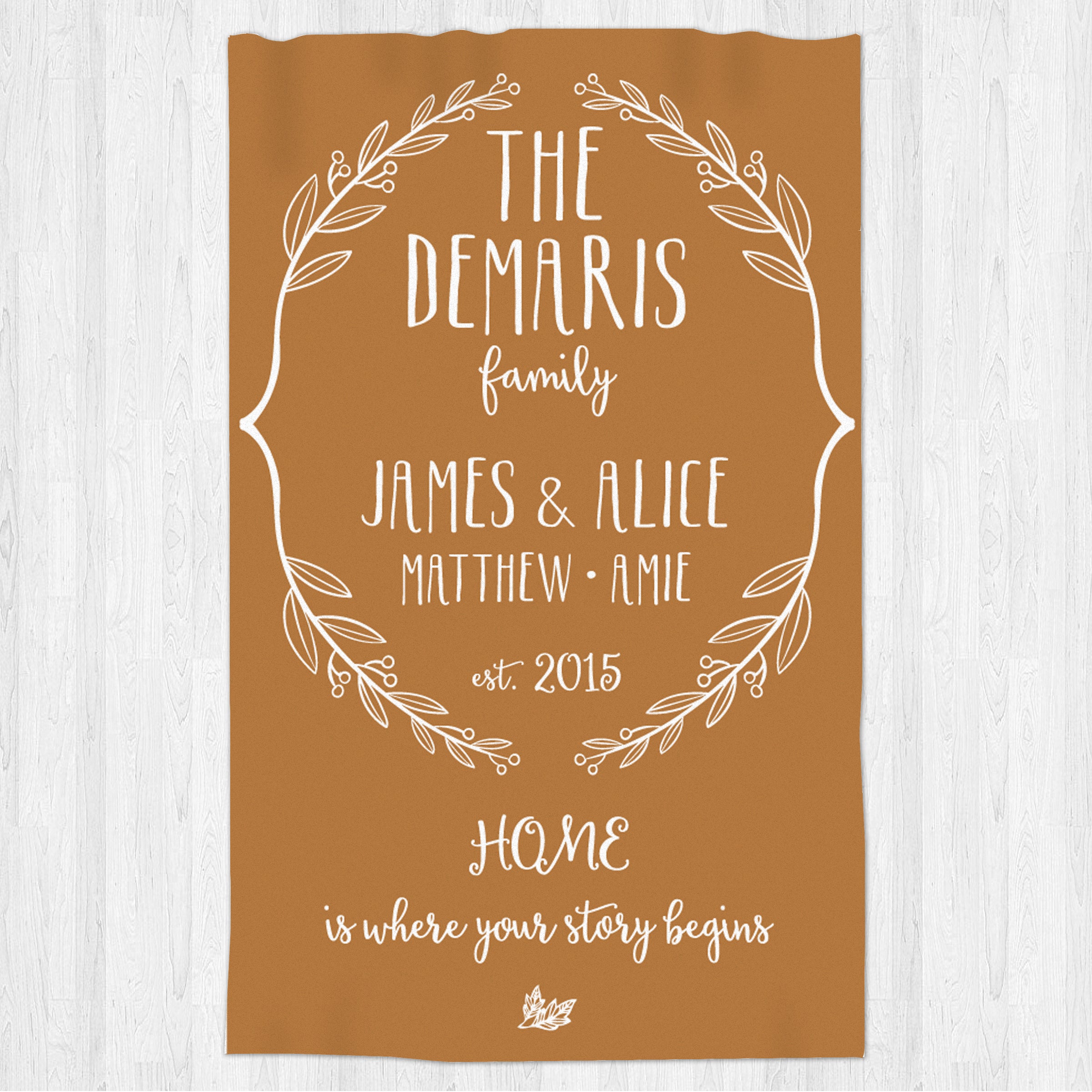 Family Love Blanket