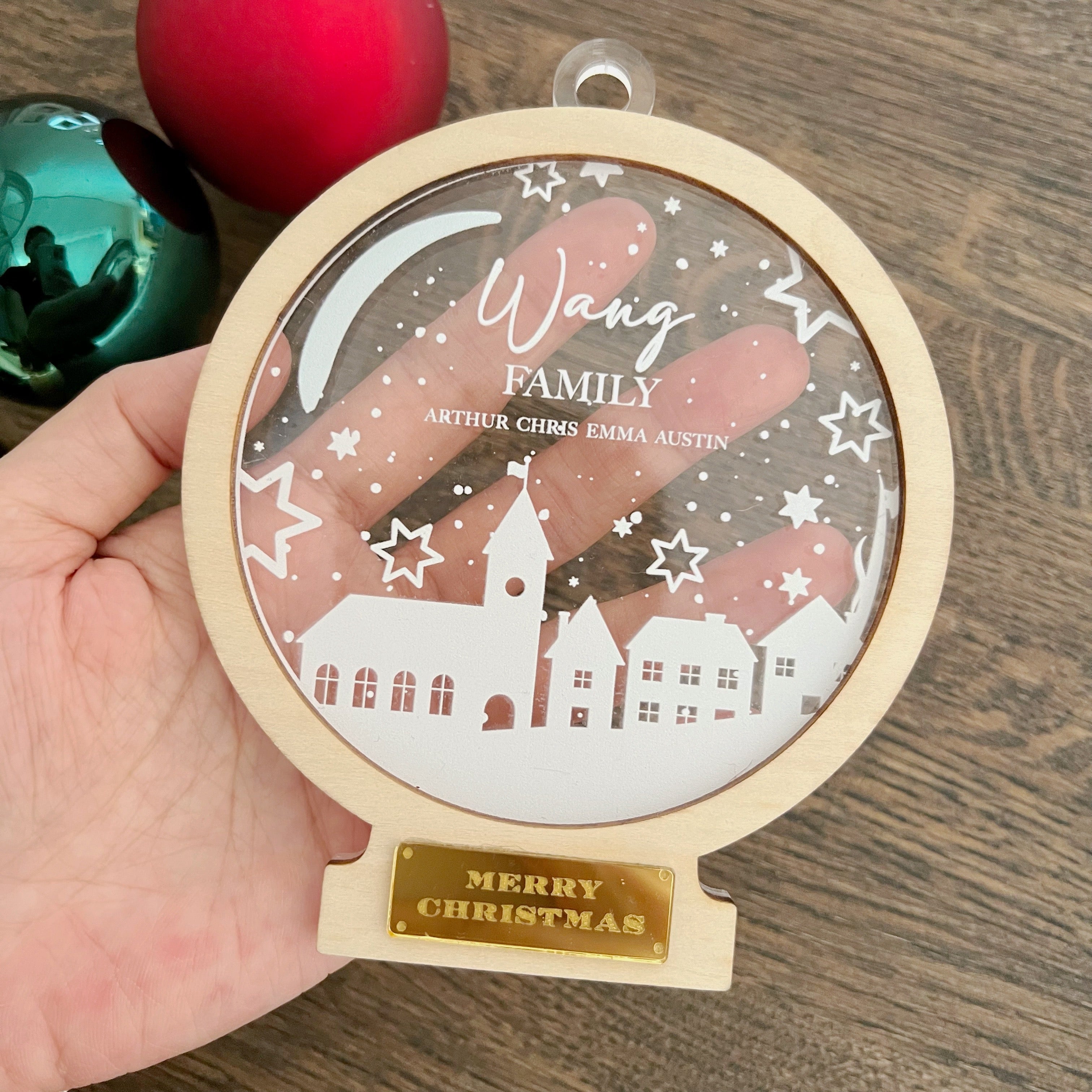 Village Family Ornament