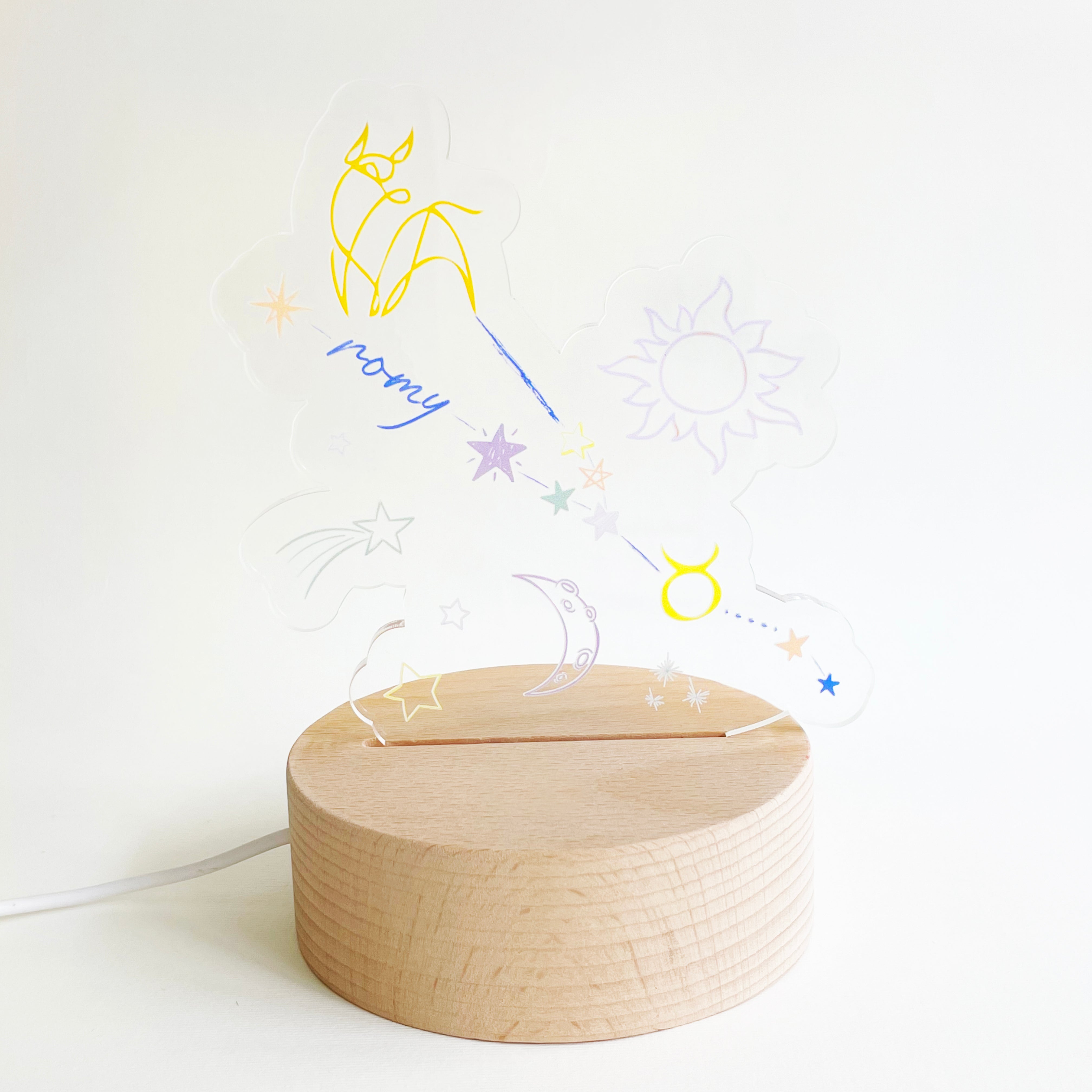 Zodiac Colored Nightlight