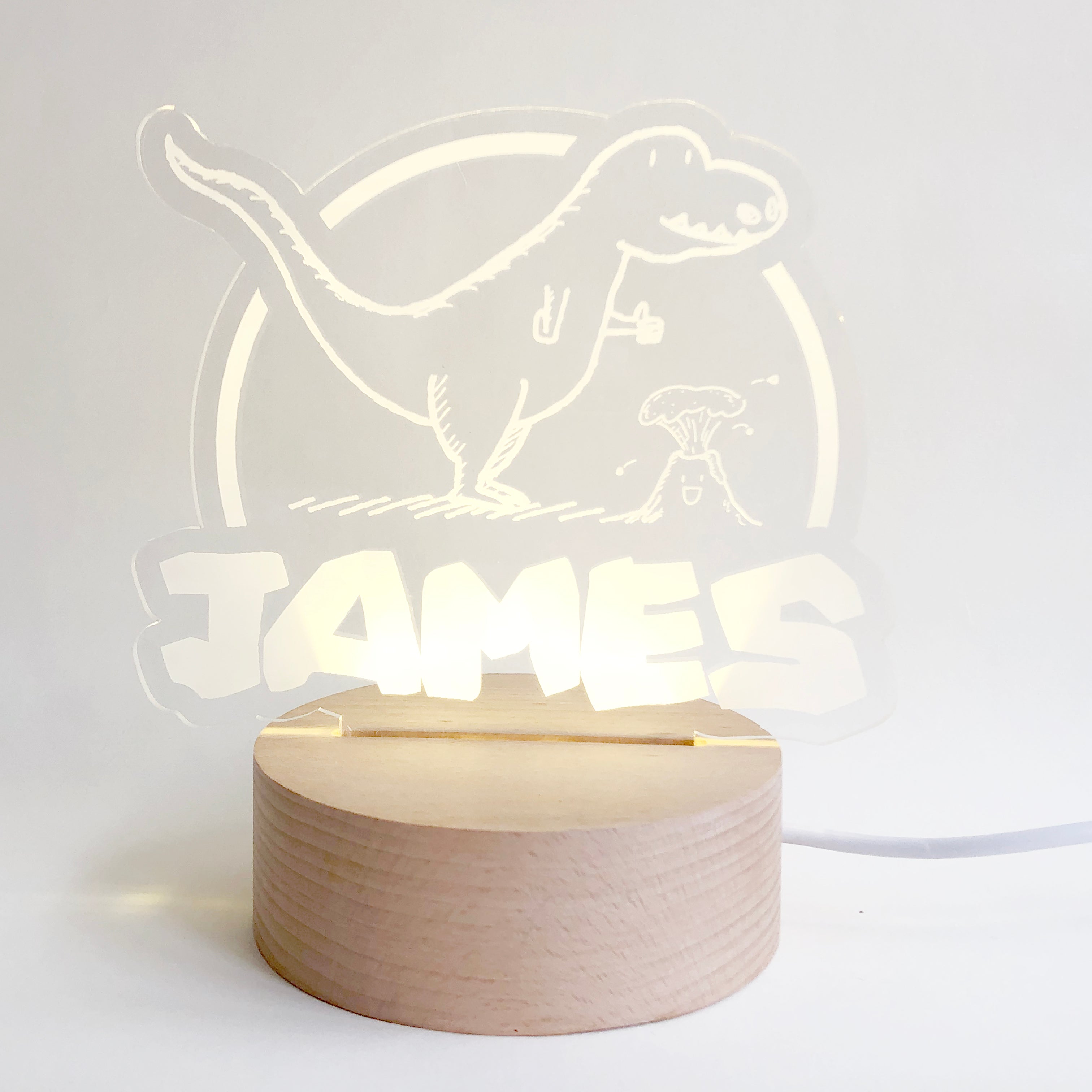 Dino+Lava Nightlight