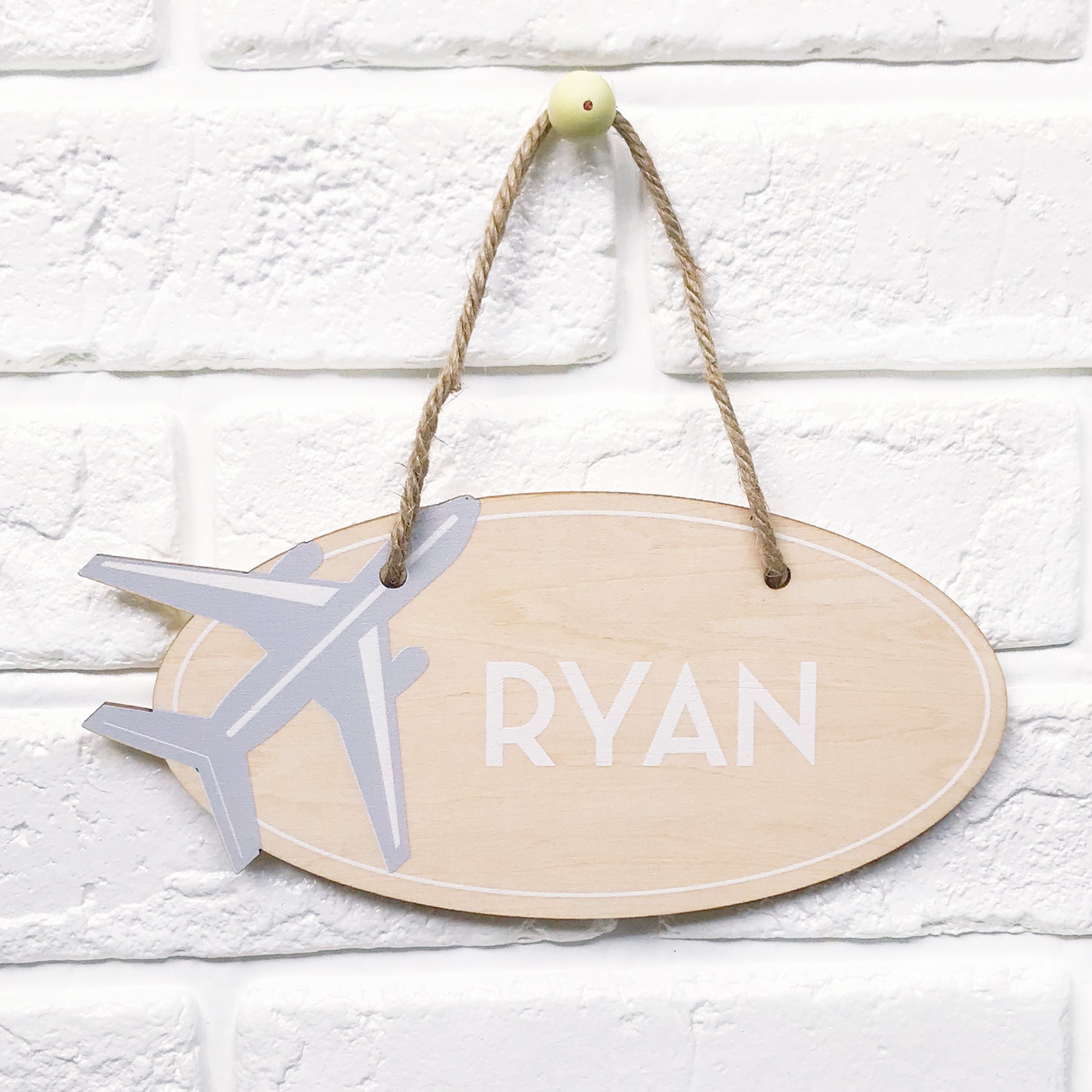 Jetsetter Name Plaque