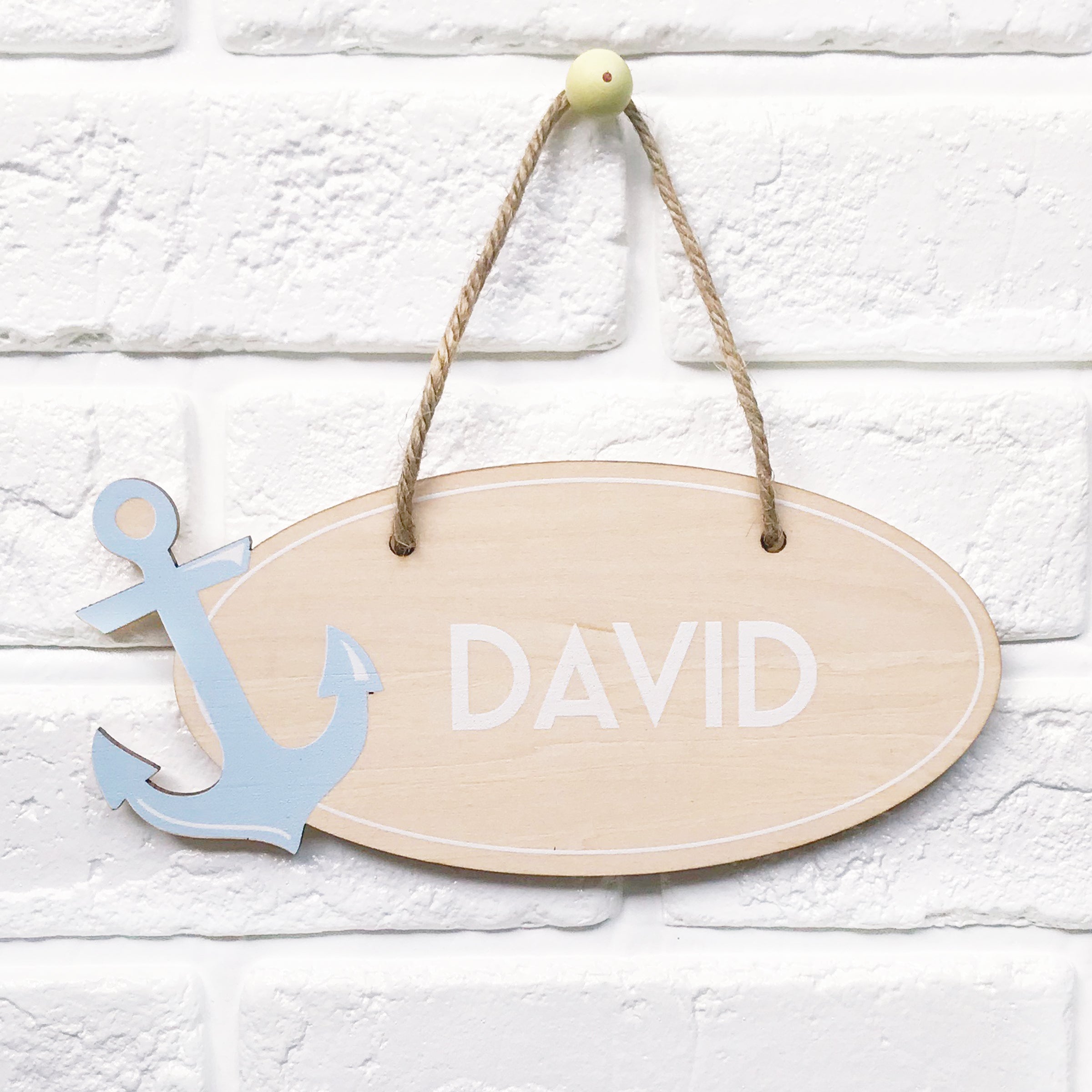 Nautical Name Plaque