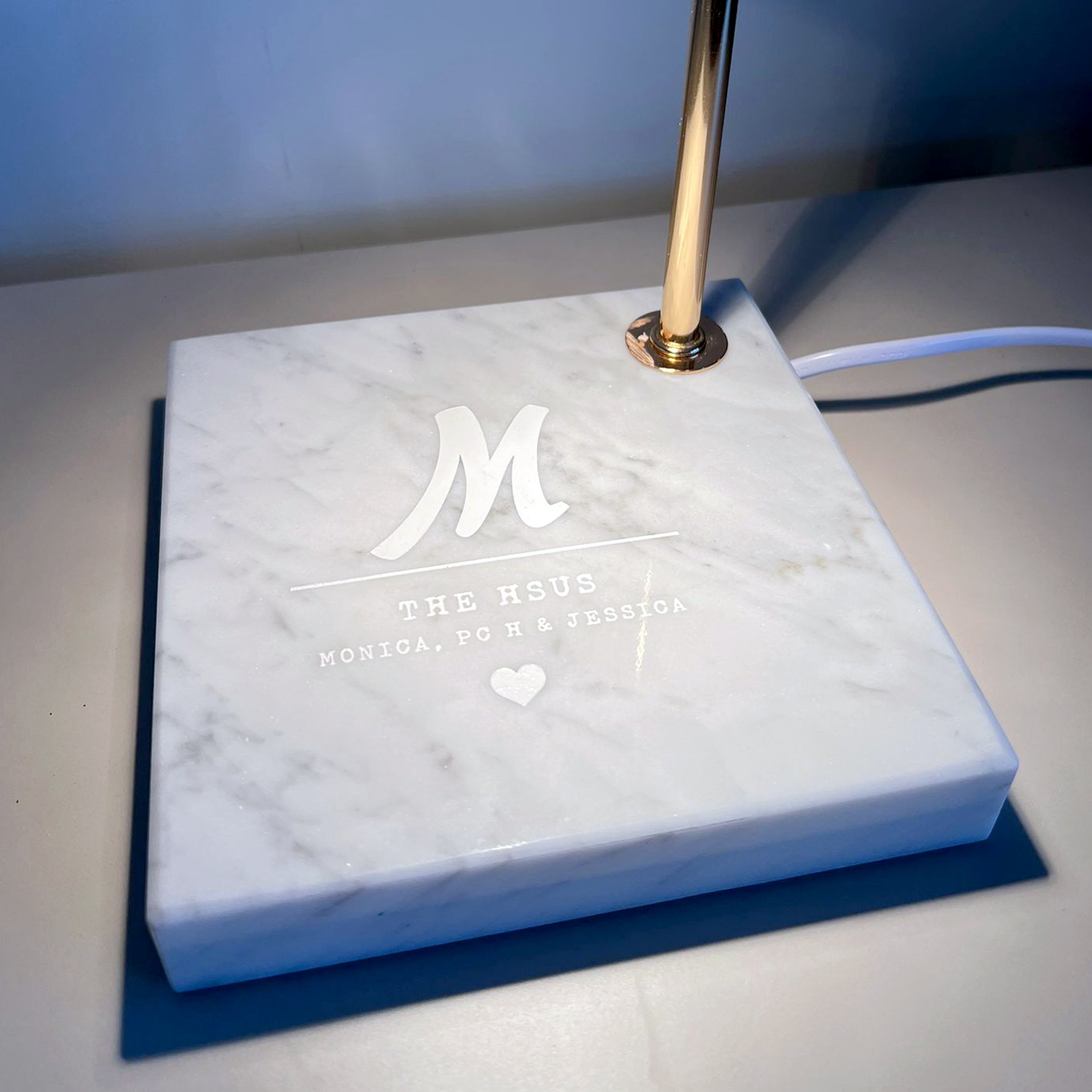 Marble Candle Warmer