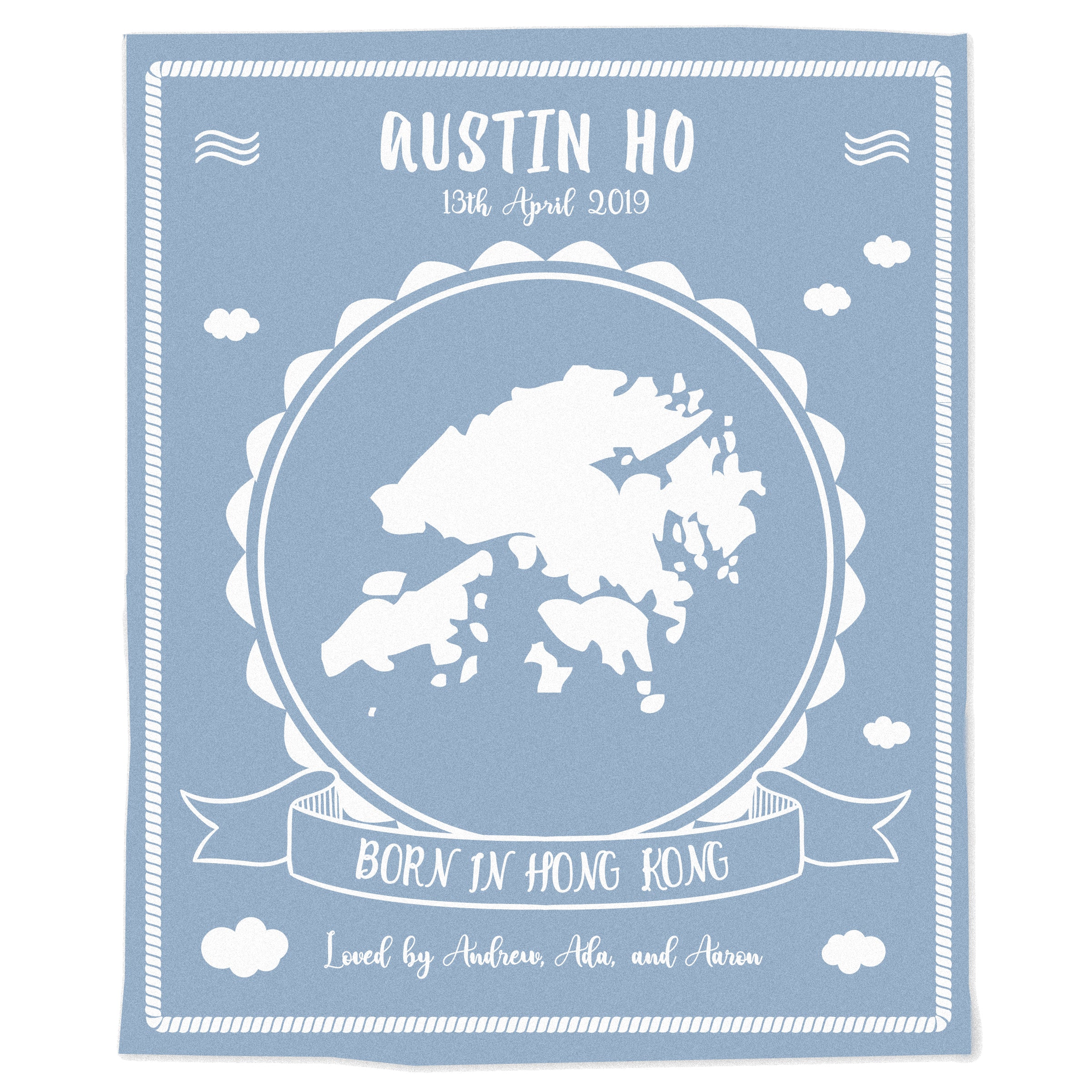Locale Announcement Blanket