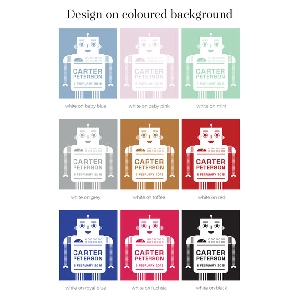 Toy Robot Blanket