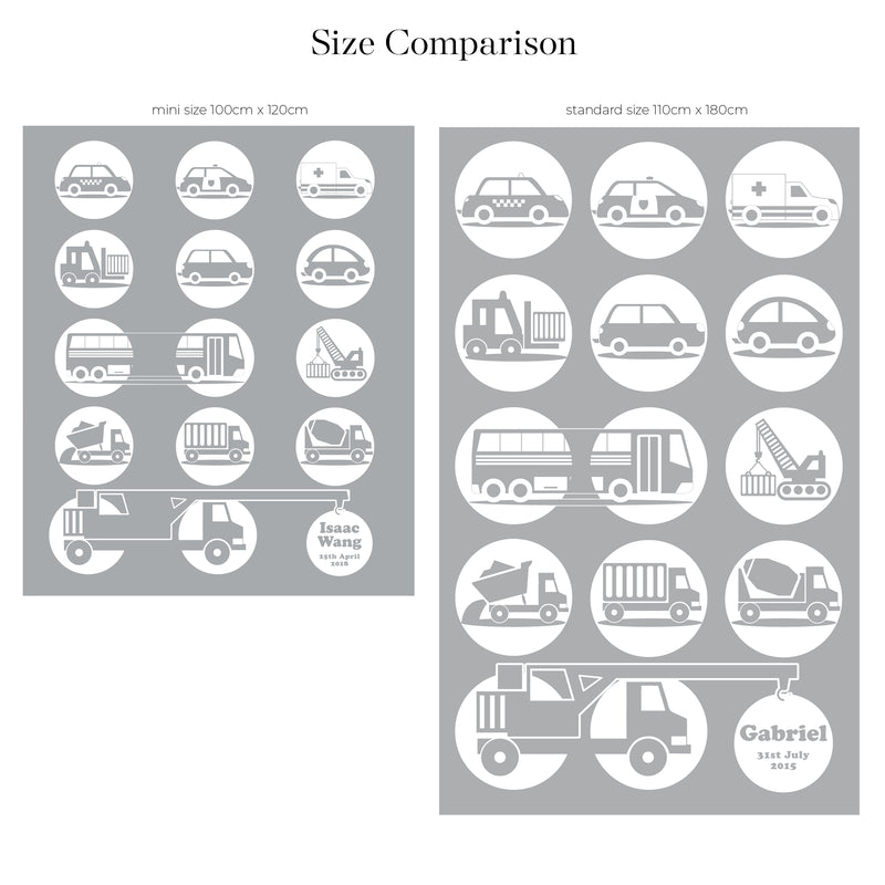 Cars and Trucks Blanket