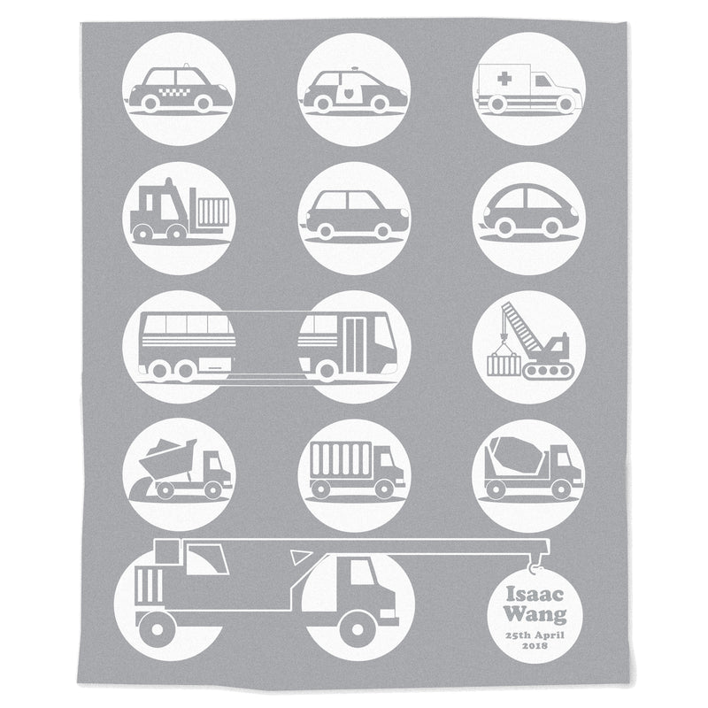 Cars and Trucks Blanket