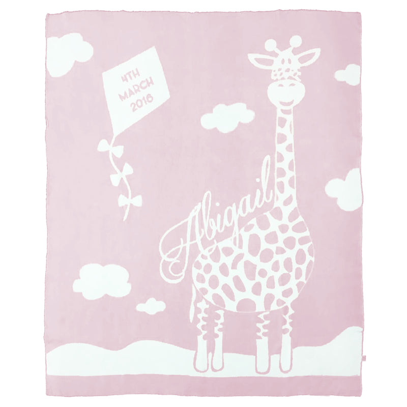 Giraffe Love Blanket