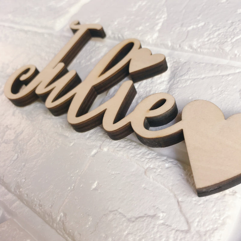 Heartful Name Sign