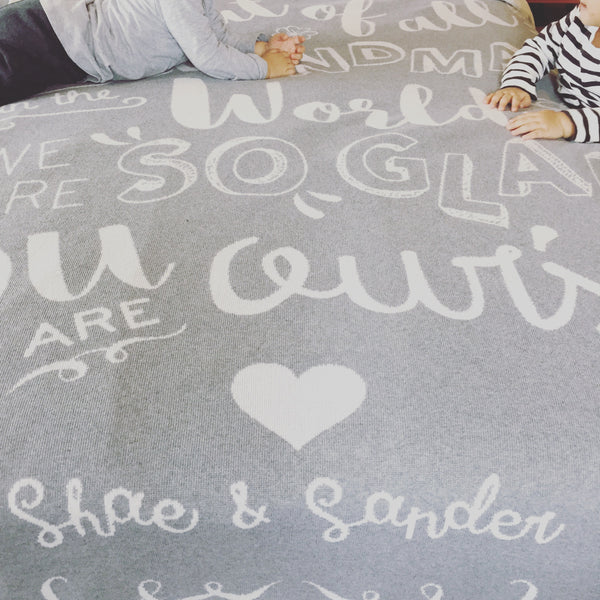 Mom Love Blanket
