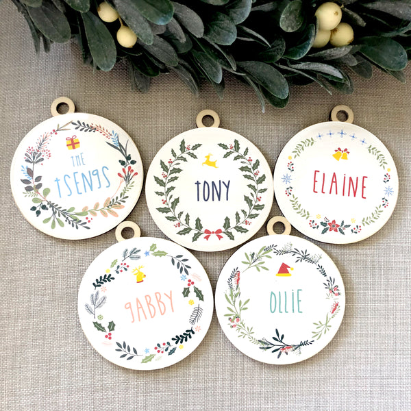 Snowy Wreath Set