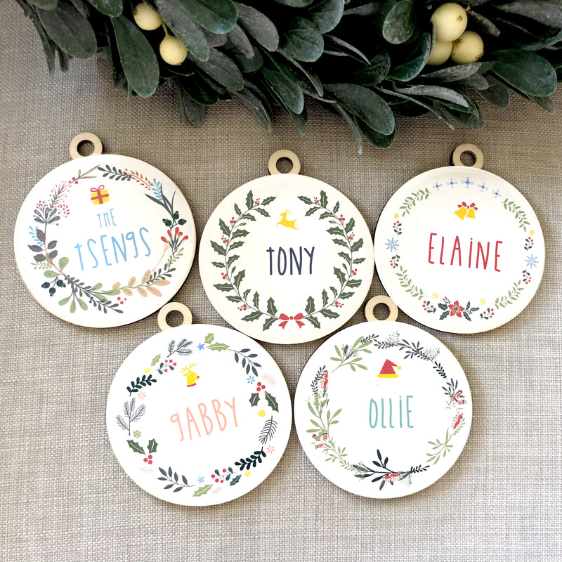Snowy Wreath Set