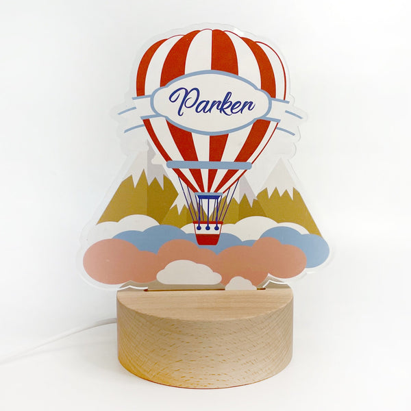 Up In The Air Colored Nightlight