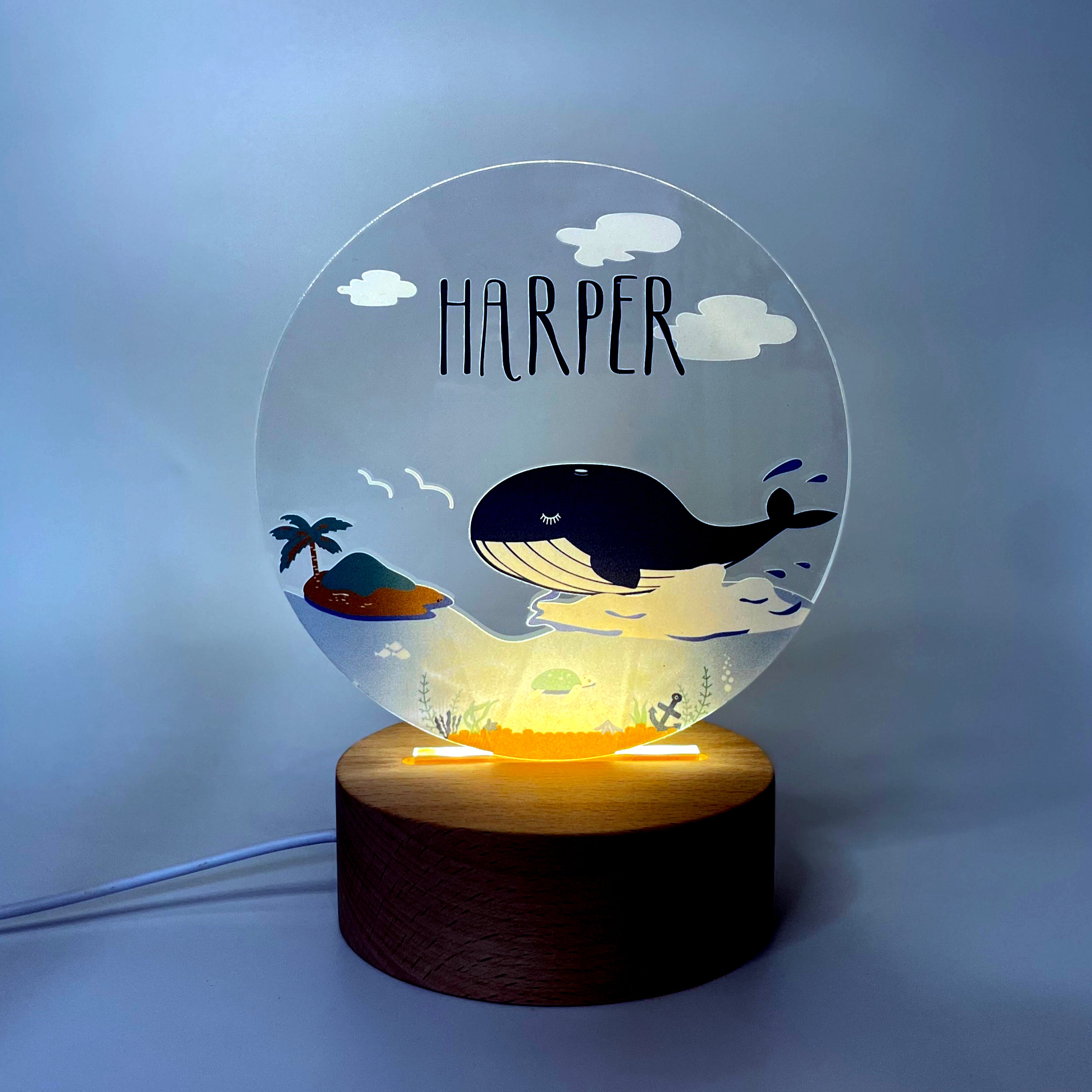 Under The Sea Colored Nightlight