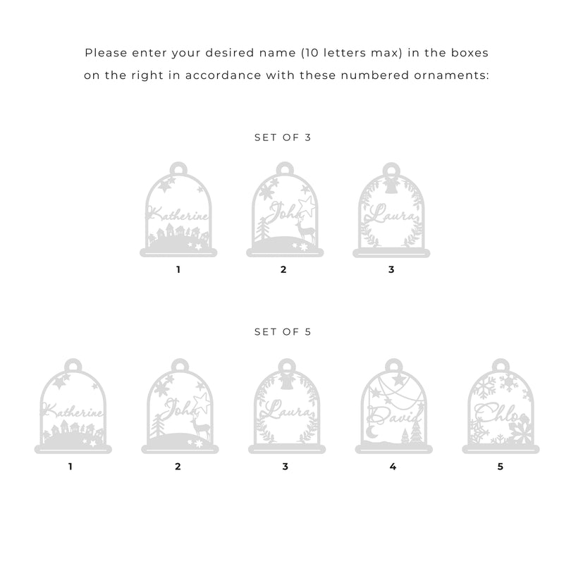 Snow Dome Set