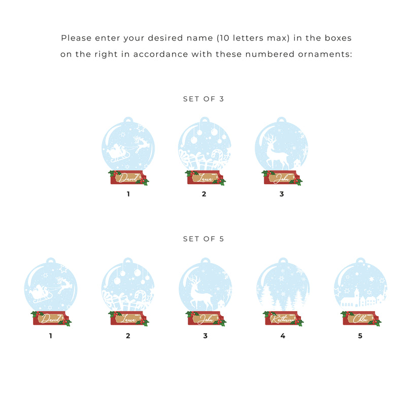 Snowglobe Set