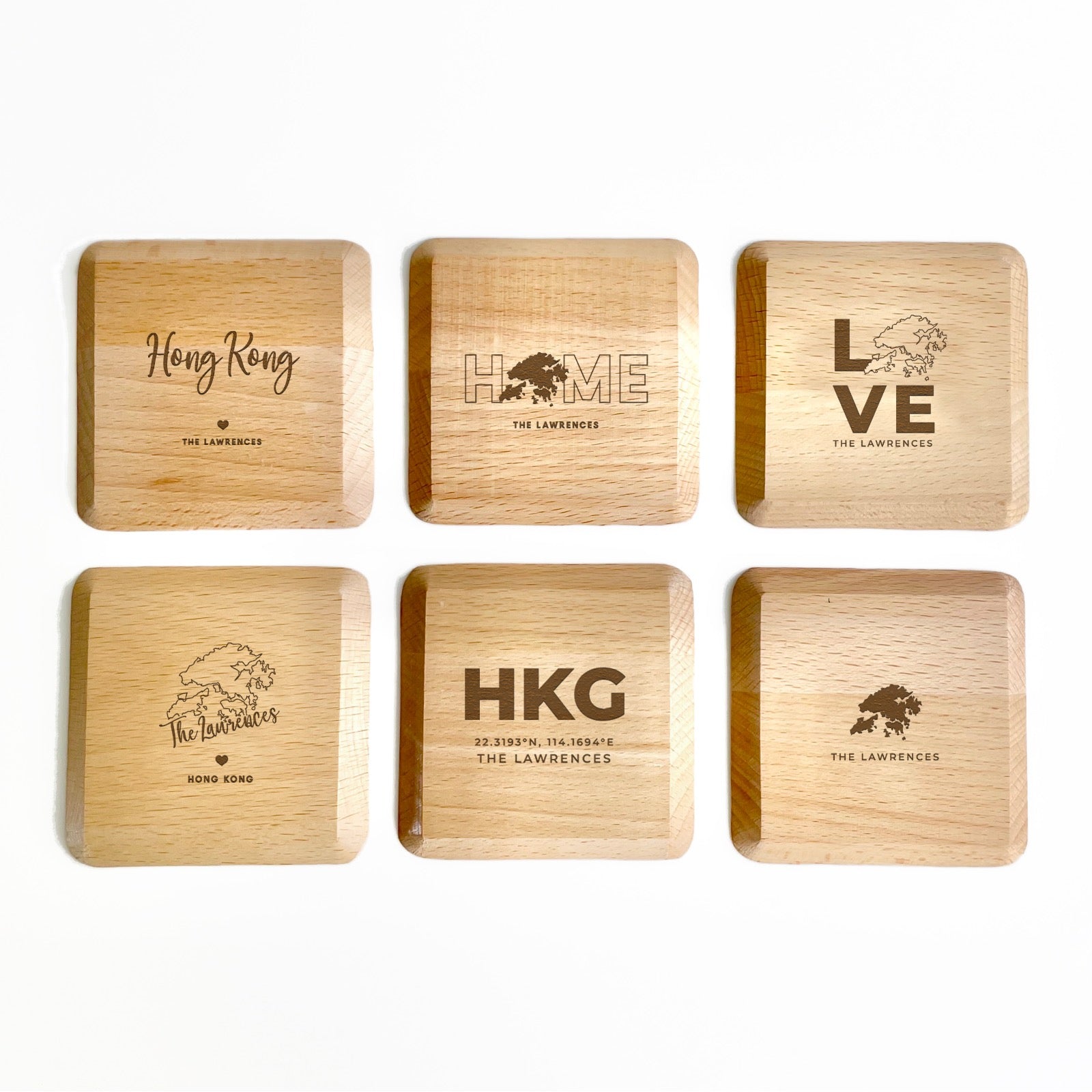 Hong Kong Home Coaster Set